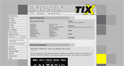 Desktop Screenshot of extratix.de